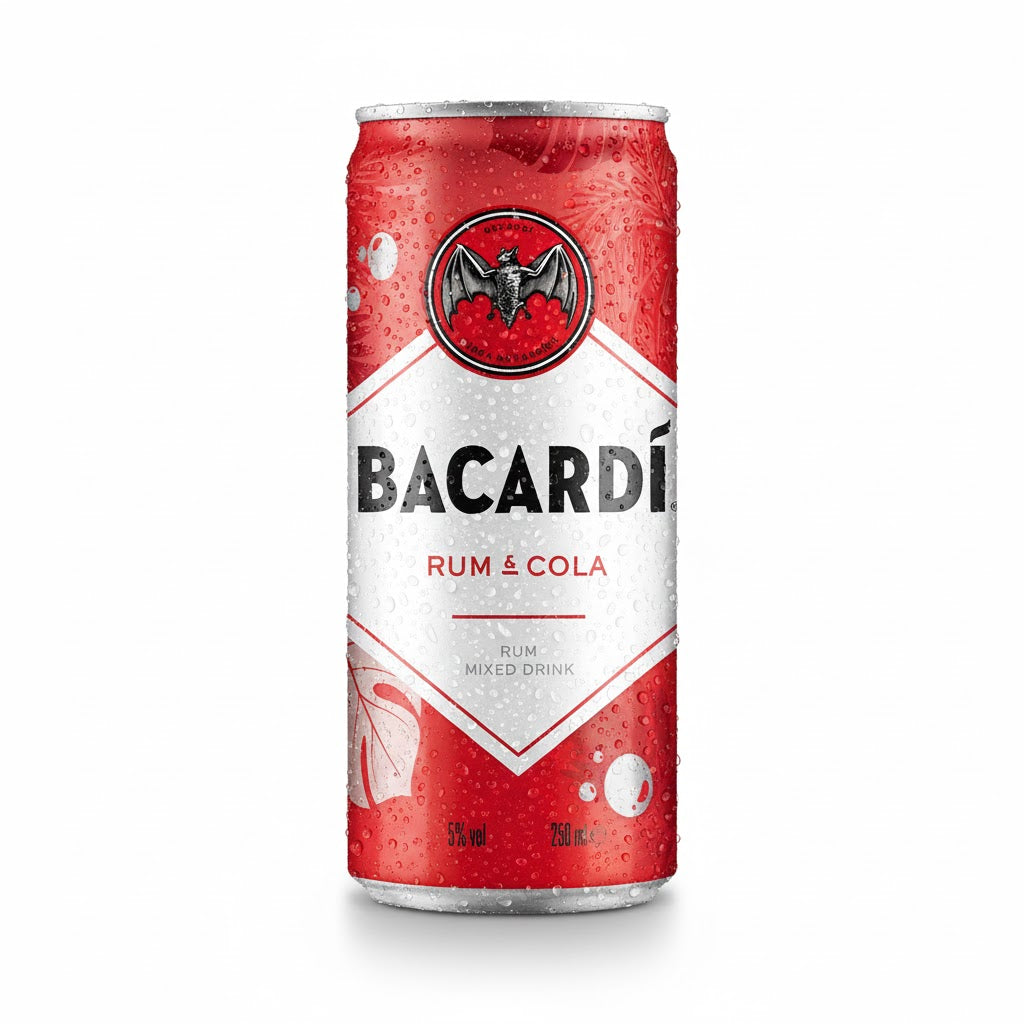 Bacardi Rum & Cola 25cl