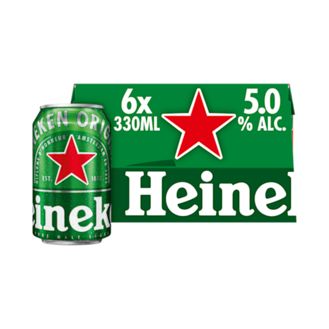 Heineken 6 pack 33cl